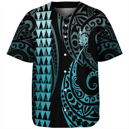 New Caledonia Baseball Shirt Kakau Style Ver.1