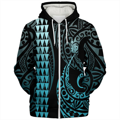 New Caledonia Sherpa Hoodie Kakau Style Ver.1