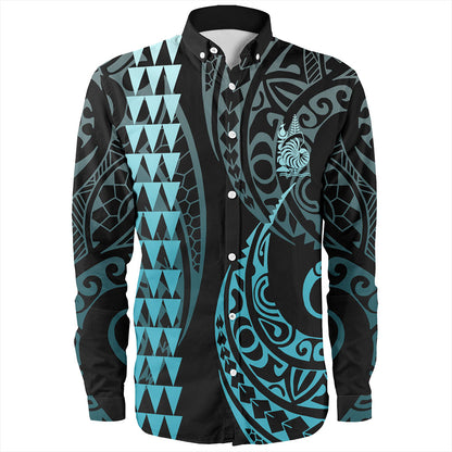 New Caledonia Long Sleeve Shirt Kakau Style Ver.1