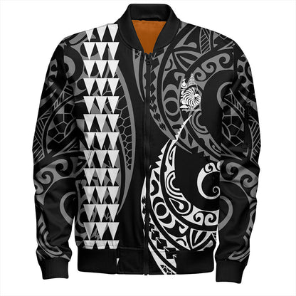 New Caledonia Bomber Jacket Kakau Style Ver.1