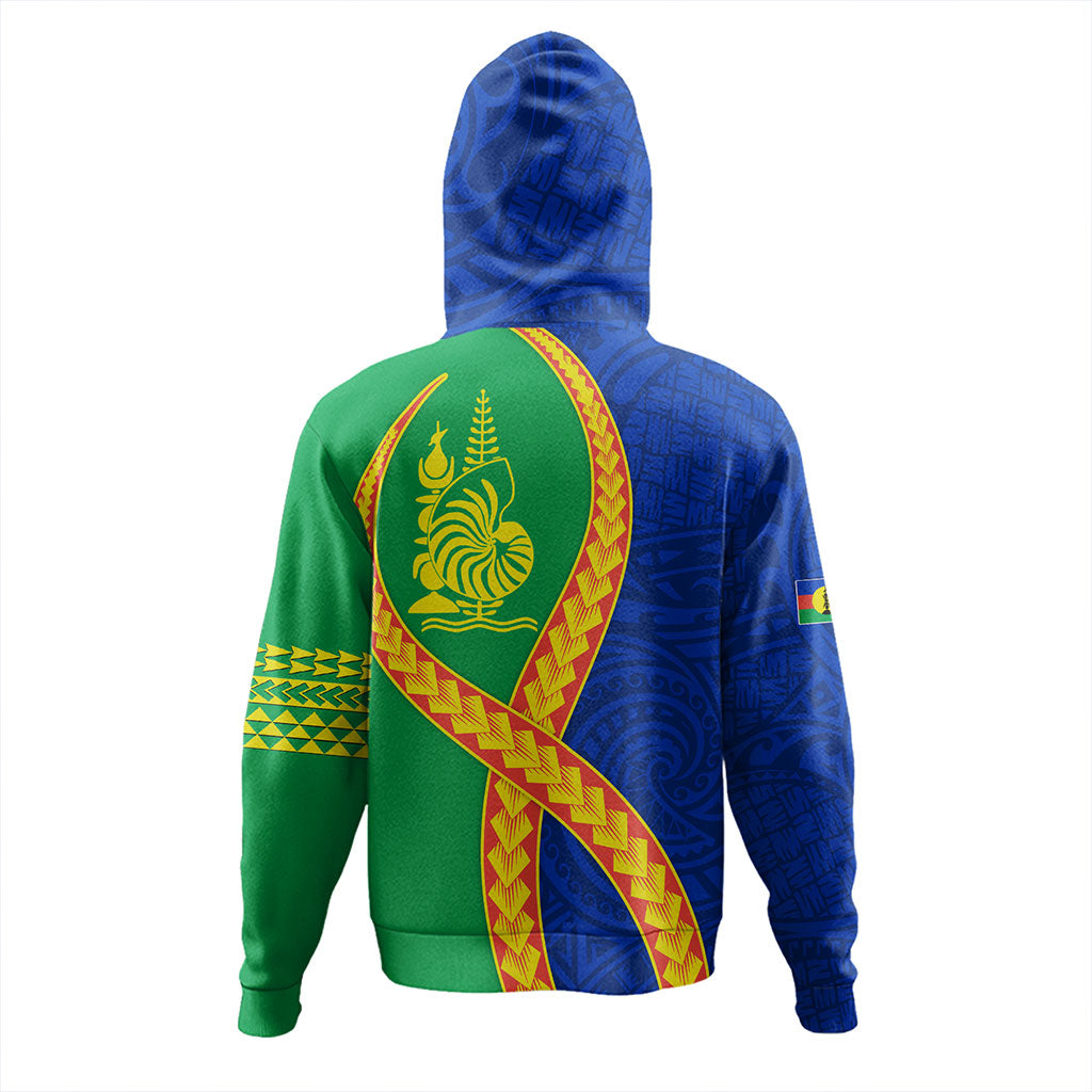 New Caledonia Hoodie Tribal Polynesian In My Heart