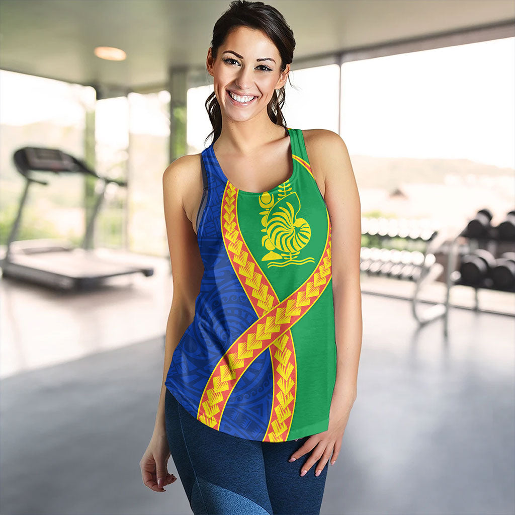 New Caledonia Women Tank Tribal Polynesian In My Heart