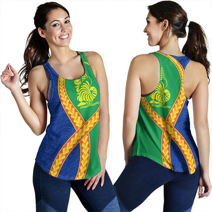 New Caledonia Women Tank Tribal Polynesian In My Heart