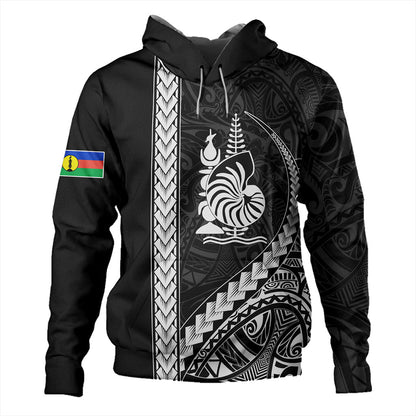 New Caledonia Hoodie Tribal Melanesian Coat Of Arms