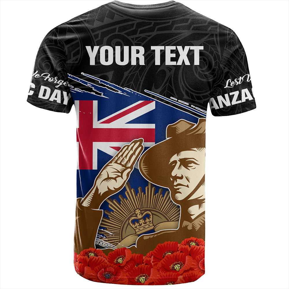 New Zealand T-Shirt Custom Remembrance Day The Red Poppy