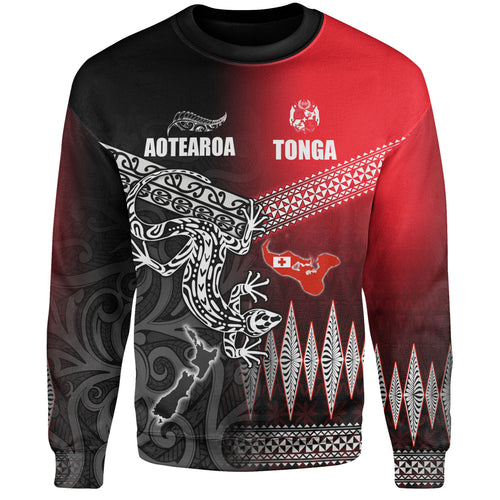New Zealand Maori Aotearoa Tonga Sweatshirt