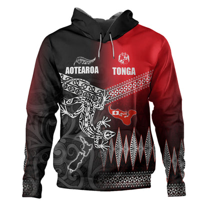 New Zealand Maori Aotearoa Tonga Hoodie