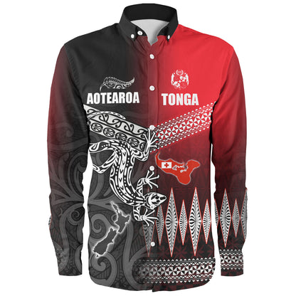 New Zealand Maori Aotearoa Tonga Long Sleeve Shirt
