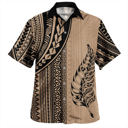 New Zealand Hawaiian Shirt Polynesian Tattoo