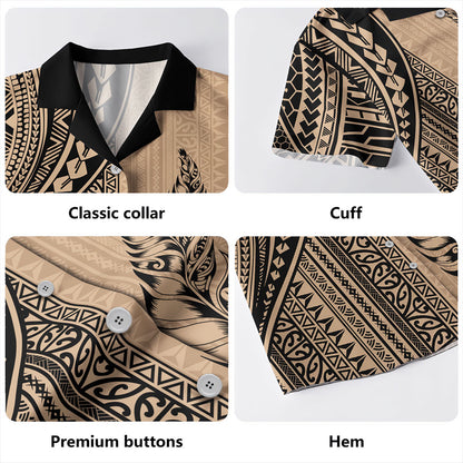 New Zealand Hawaiian Shirt Polynesian Tattoo