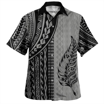 New Zealand Hawaiian Shirt Polynesian Tattoo