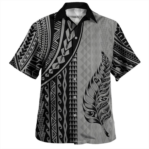 New Zealand Hawaiian Shirt Polynesian Tattoo