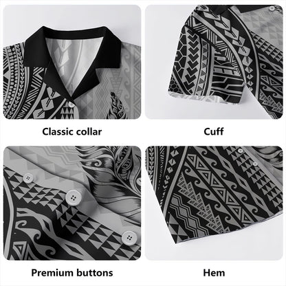 New Zealand Hawaiian Shirt Polynesian Tattoo