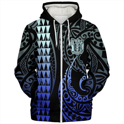 New Zealand Sherpa Hoodie Kakau Style
