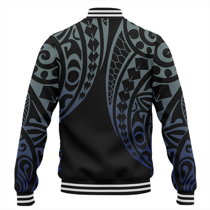 New Zealand Baseball Jacket Kakau Style