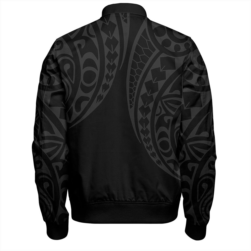 New Zealand Bomber Jacket Kakau Style