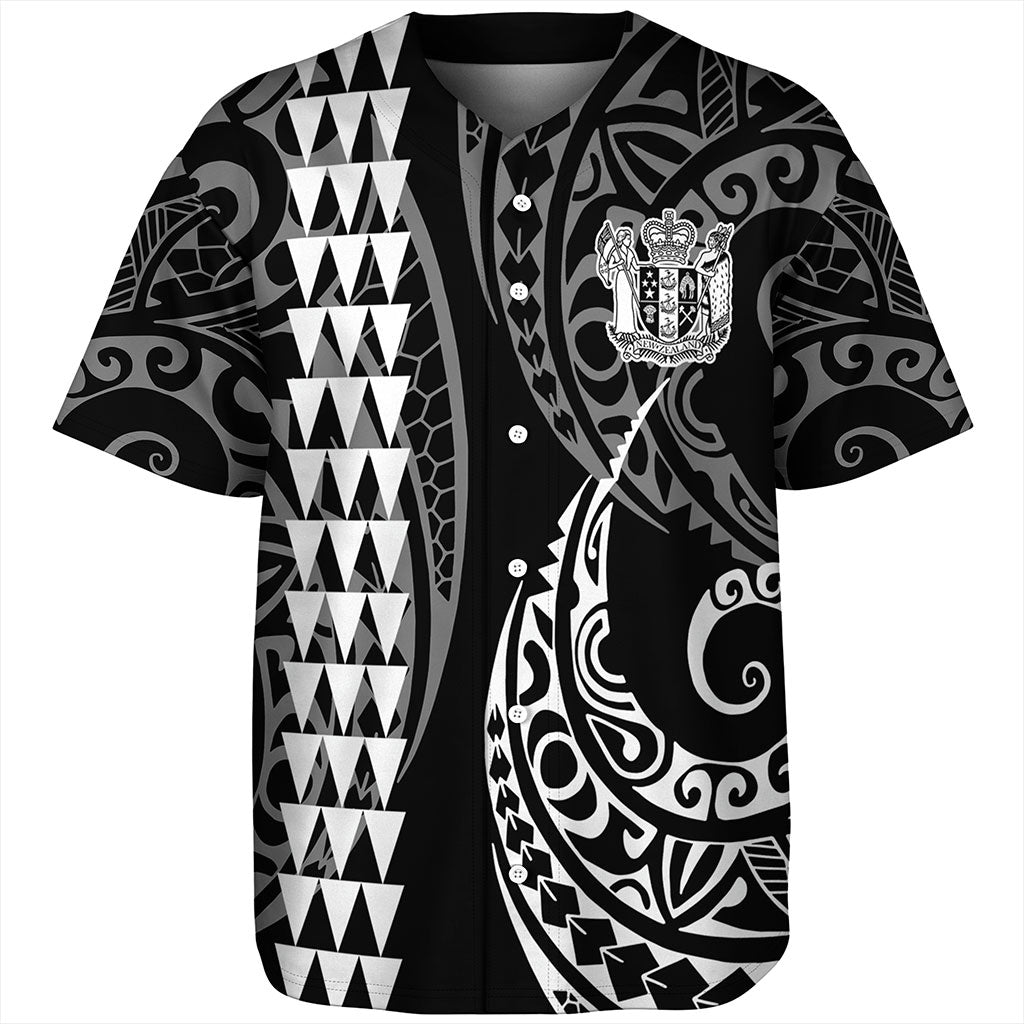 New Zealand Baseball Shirt Kakau Style Ver.1