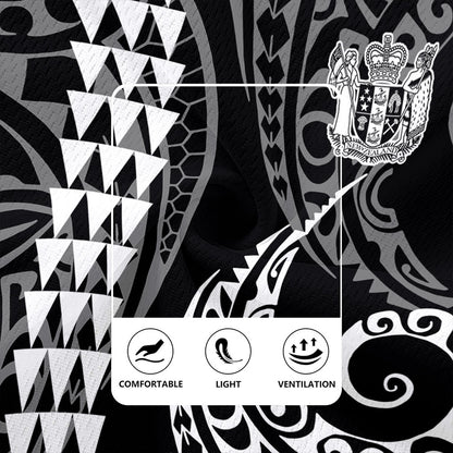 New Zealand Rugby Jersey Kakau Style Ver.1