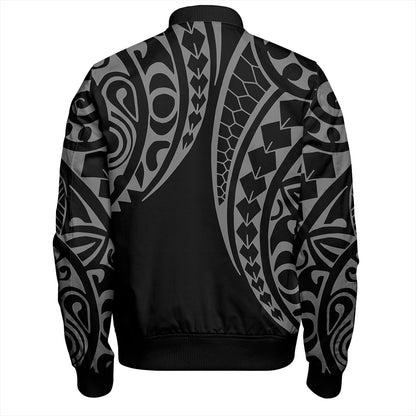 New Zealand Bomber Jacket Kakau Style Ver.1