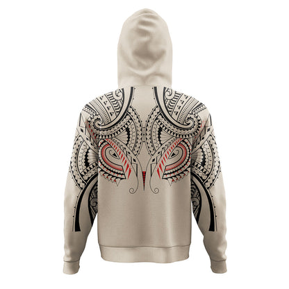 New Zealand Hoodie Season Maori Pattern