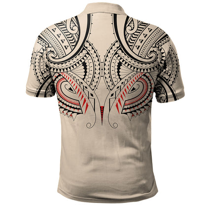 New Zealand Polo Shirt Season Maori Pattern