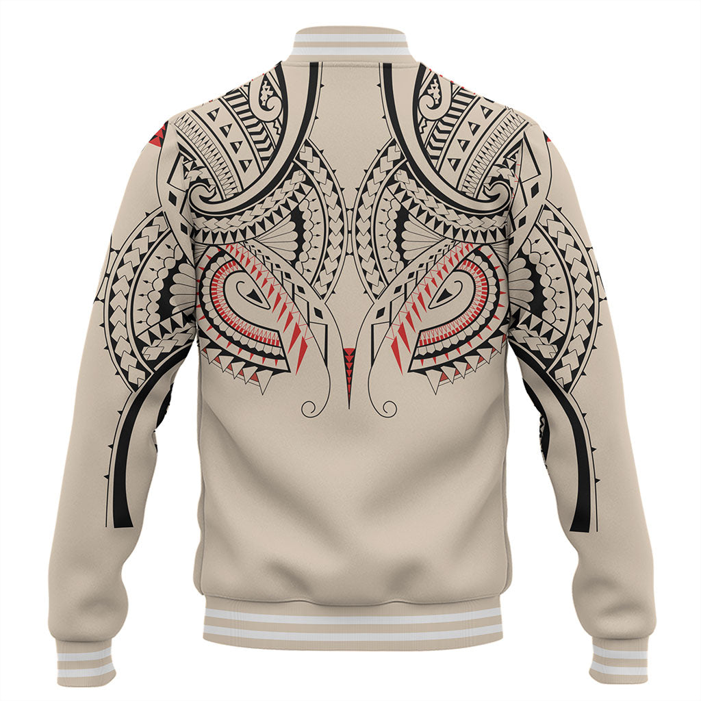 New Zealand Baseball Jacket Season Maori Pattern