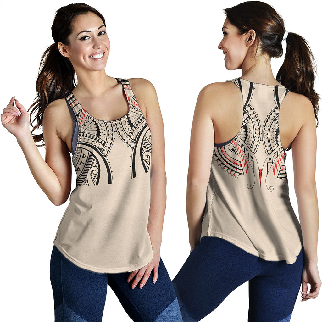New Zealand Women Tank Season Maori Pattern