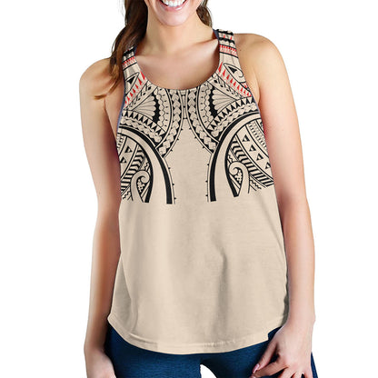 New Zealand Women Tank Season Maori Pattern