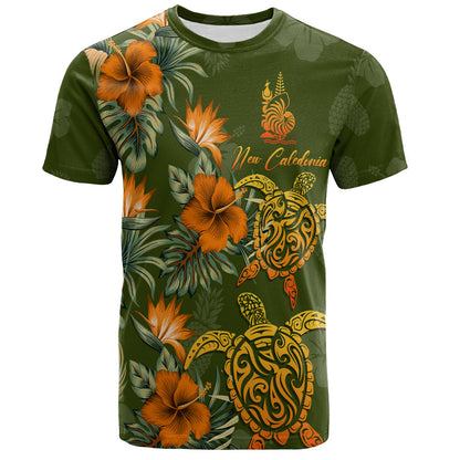 New Caledonia T-Shirt Custom Personalised Polynesian Tropical Summer