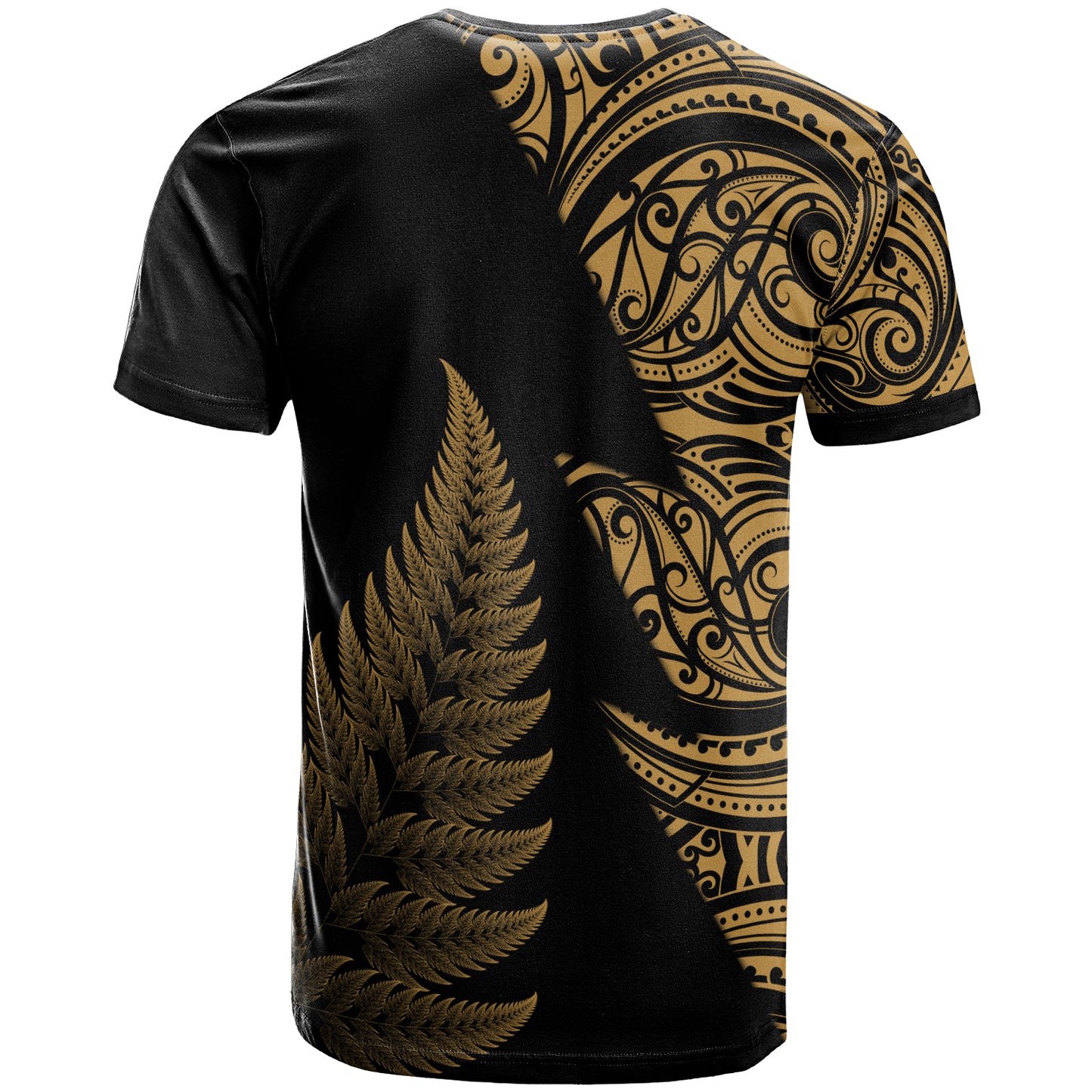 New Zealand Custom Personalised T-Shirt - New Zealand Rugby Silver Fern
