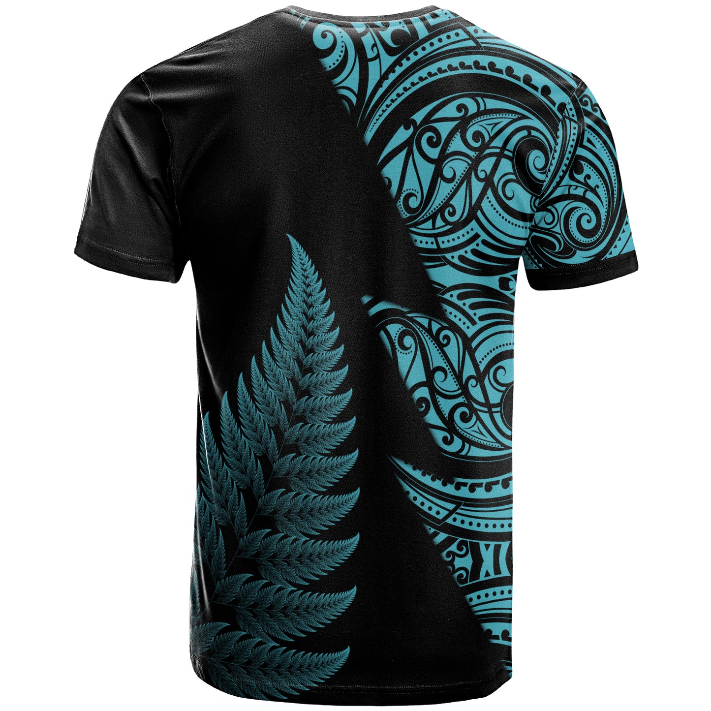 New Zealand Custom Personalised T-Shirt - New Zealand Rugby Silver Fern