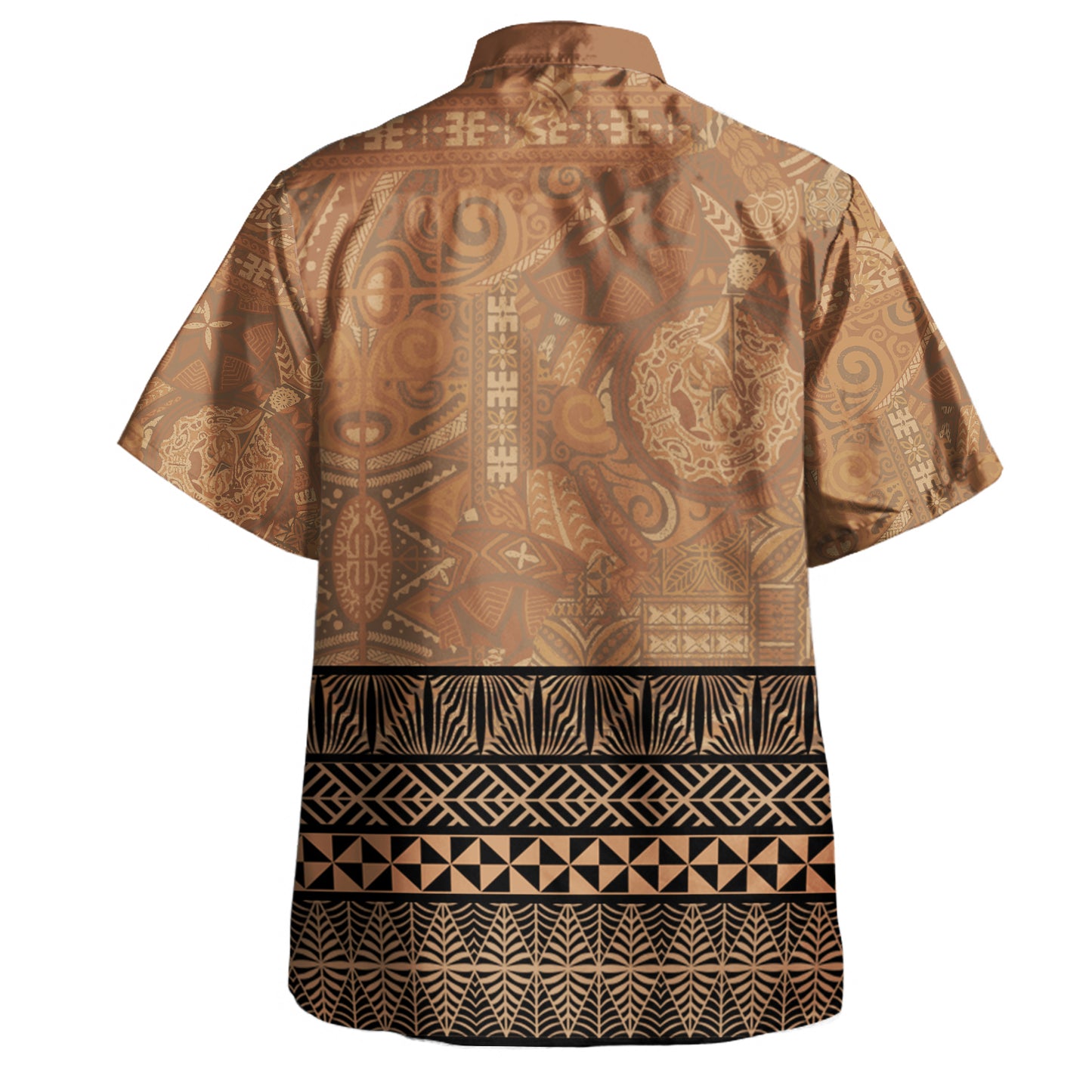 Tonga Combo Dress And Shirt Ngatu Pattern Culture Ver.1