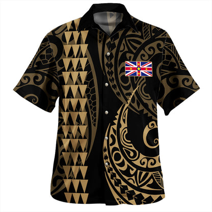 Niue Hawaiian Shirt Kakau Style Ver.1