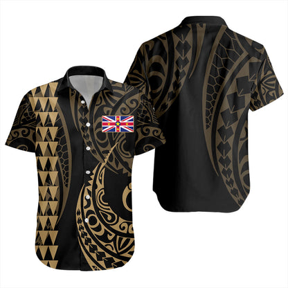 Niue Short Sleeve Shirt Kakau Style Ver.1