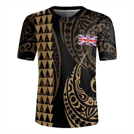 Niue Rugby Jersey Kakau Style Ver.1