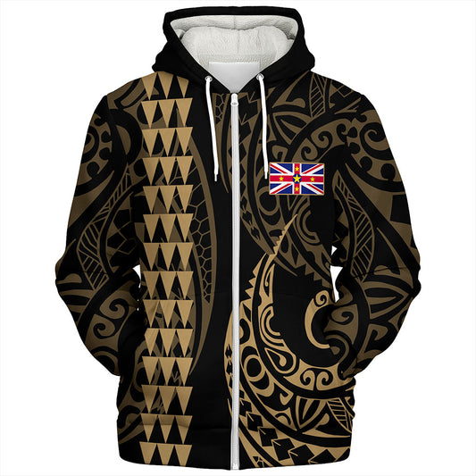 Niue Sherpa Hoodie Kakau Style Ver.1