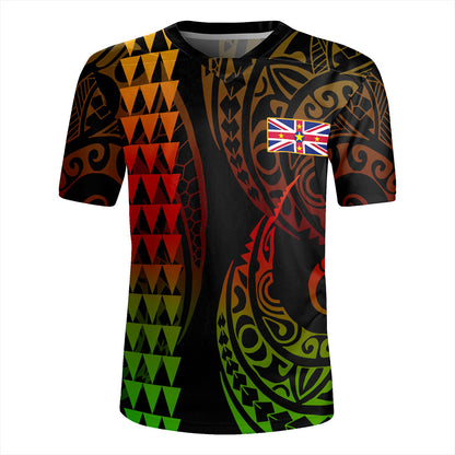 Niue Rugby Jersey Kakau Style