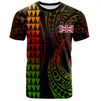 Niue T-Shirt Kakau Style