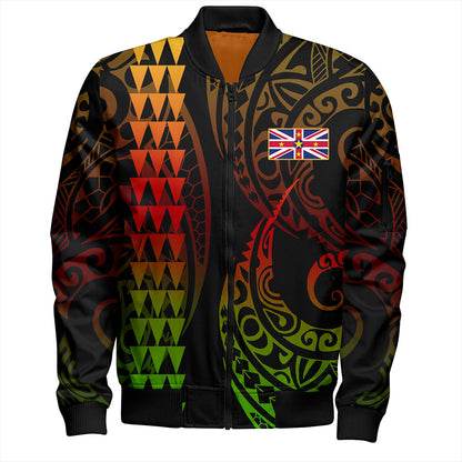 Niue Bomber Jacket Kakau Style