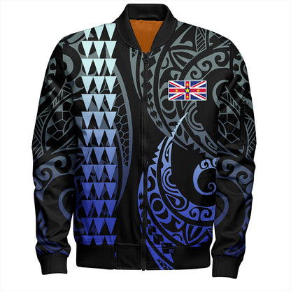 Niue Bomber Jacket Kakau Style