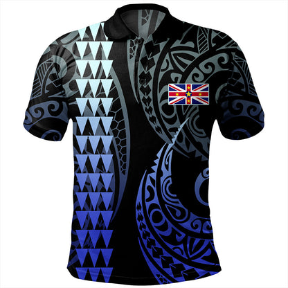 Niue Polo Shirt Kakau Style