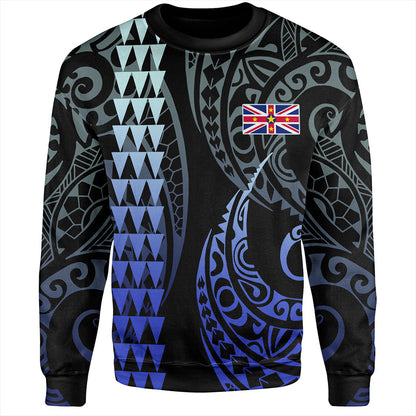 Niue Sweatshirt Kakau Style