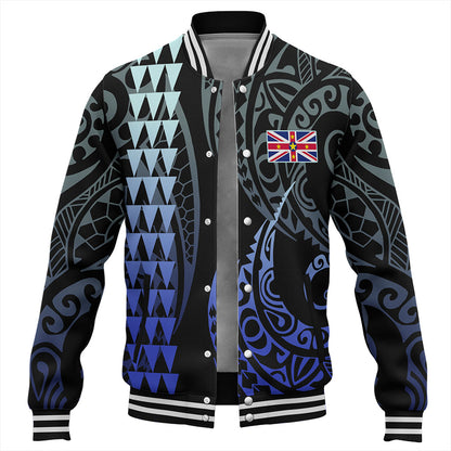 Niue Baseball Jacket Kakau Style