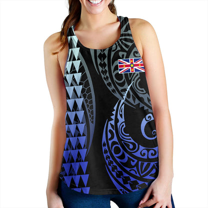 Niue Women Tank Kakau Style
