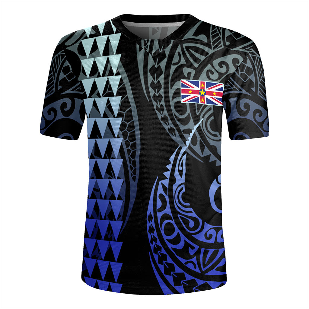Niue Rugby Jersey Kakau Style