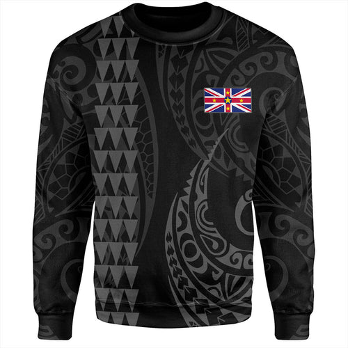 Niue Sweatshirt Kakau Style