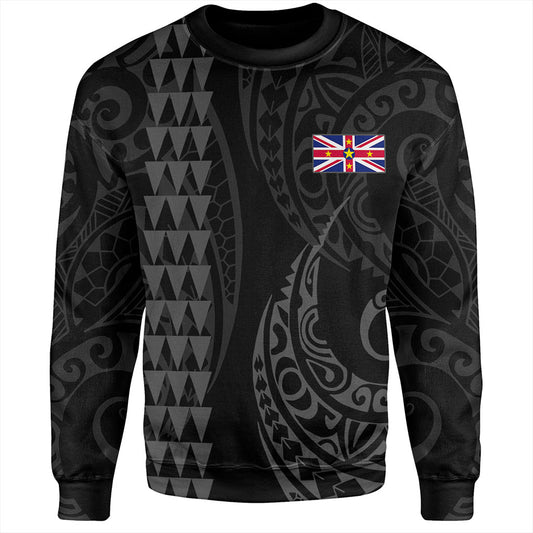 Niue Sweatshirt Kakau Style