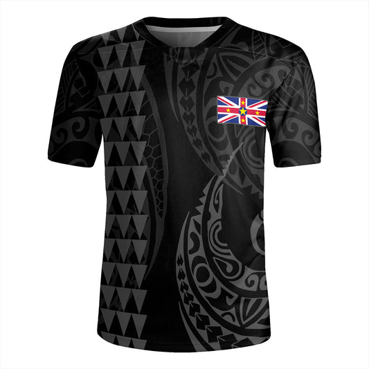 Niue Rugby Jersey Kakau Style