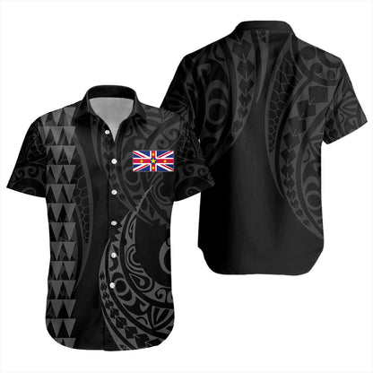 Niue Short Sleeve Shirt Kakau Style