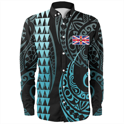 Niue Long Sleeve Shirt Kakau Style Ver.1